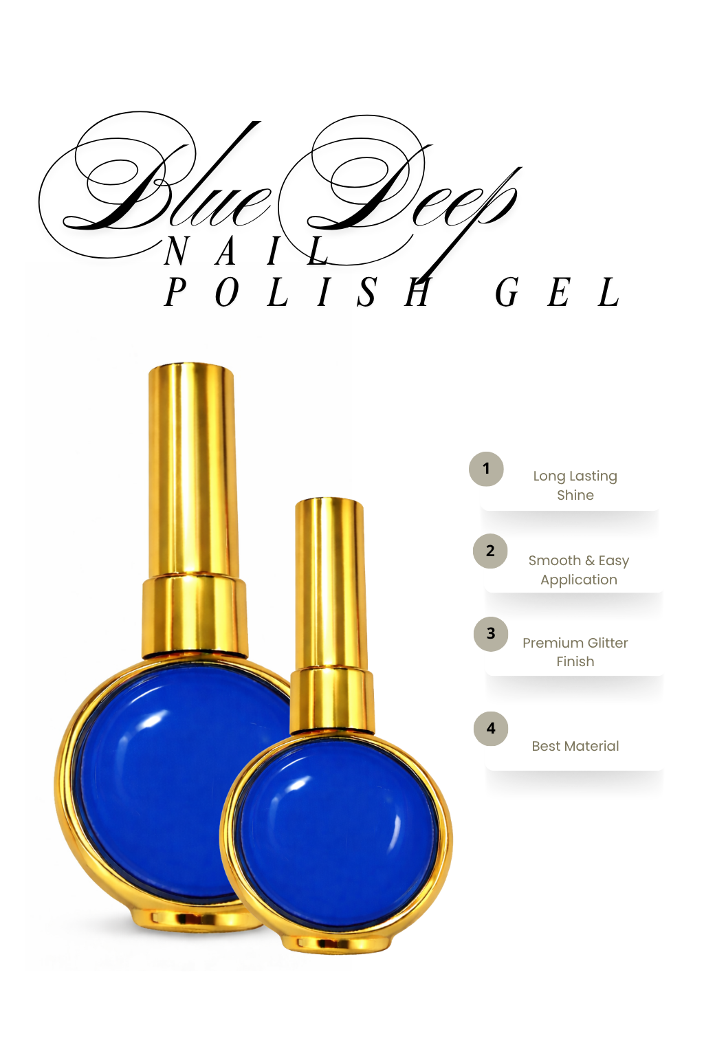 Blue Deep Polish Gel