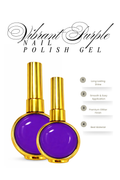 Vibrant Purple Polish Gel