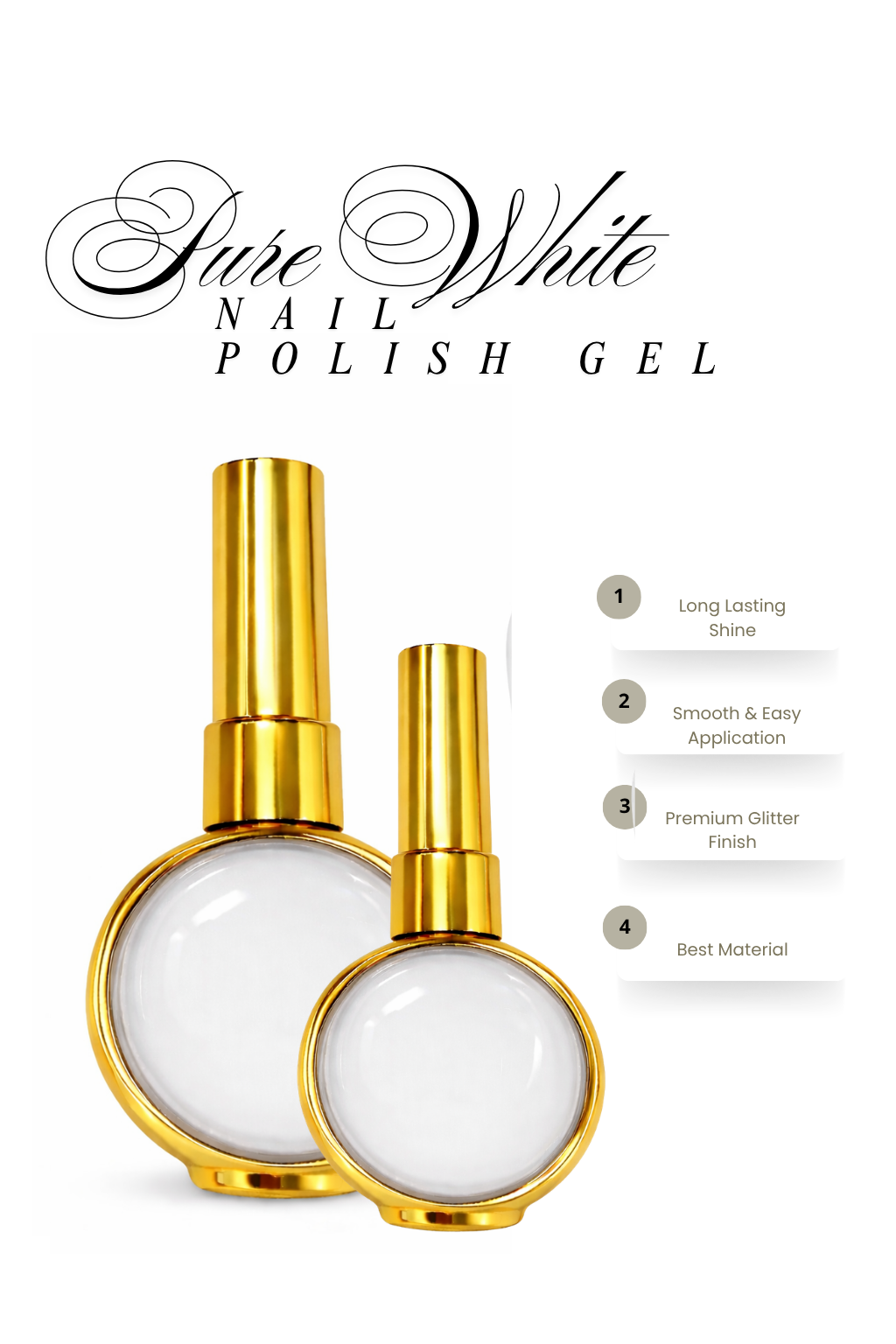 Pure White Polish Gel