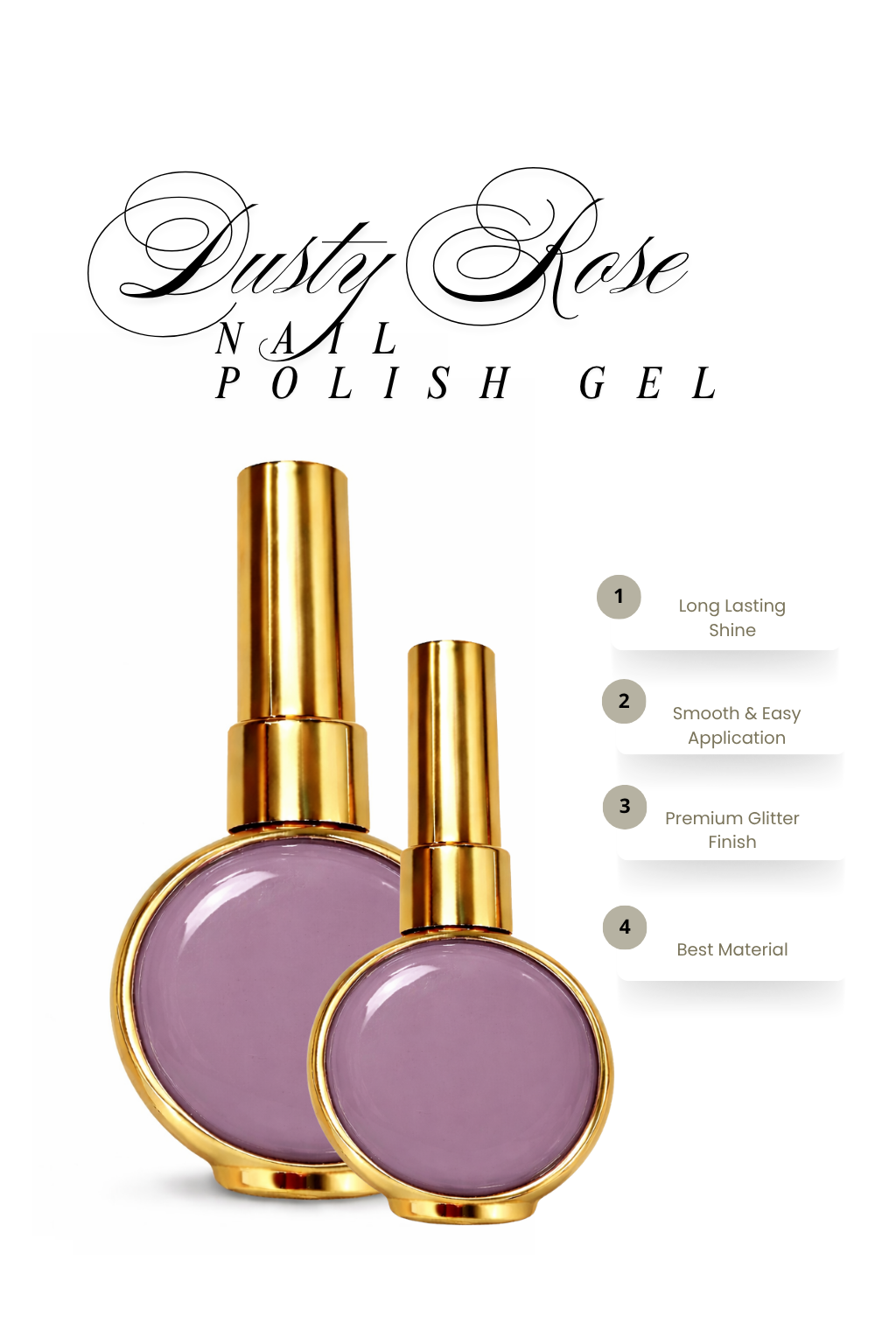 Dusty Rose Polish Gel