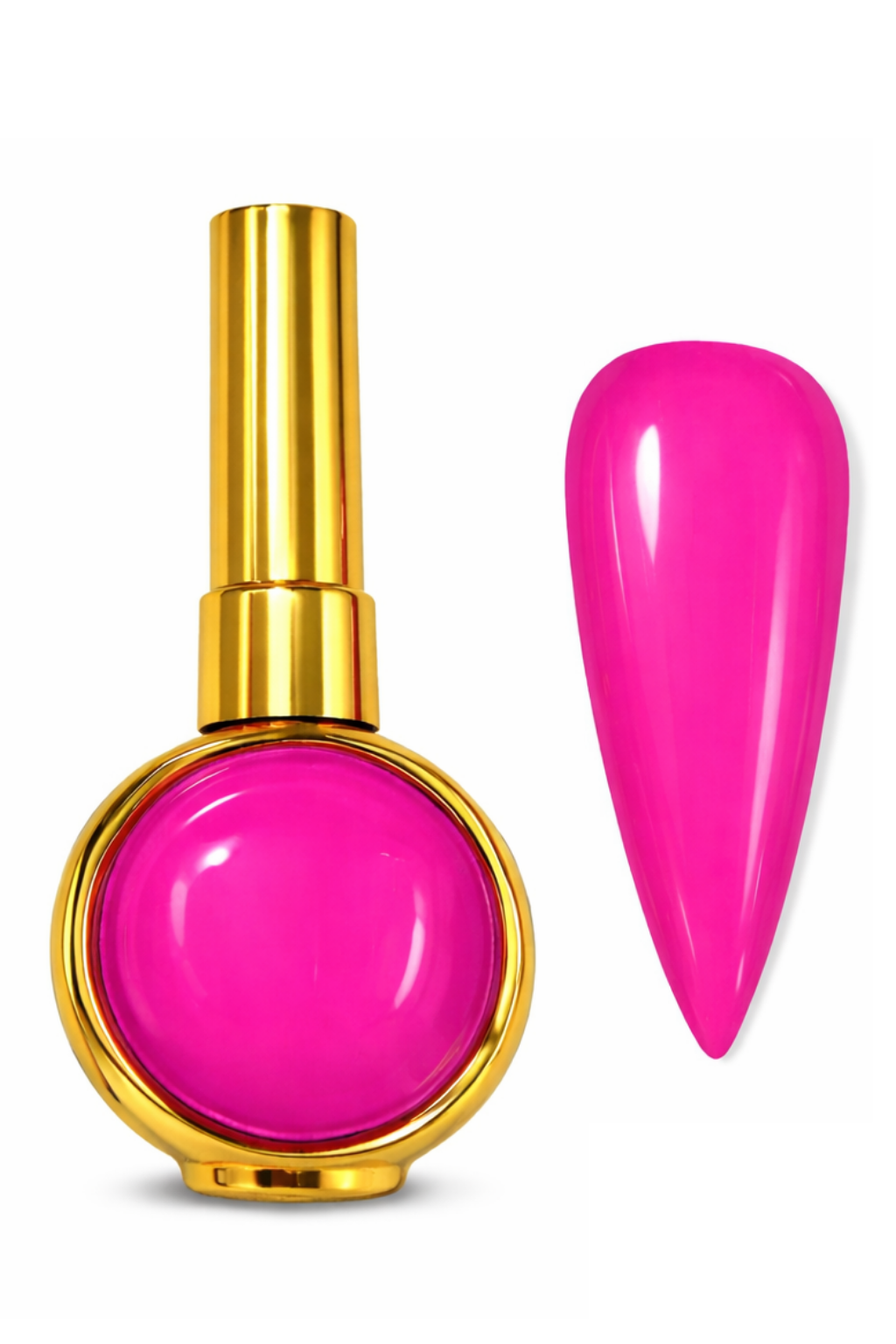 Funky Pink Nail Polish Gel