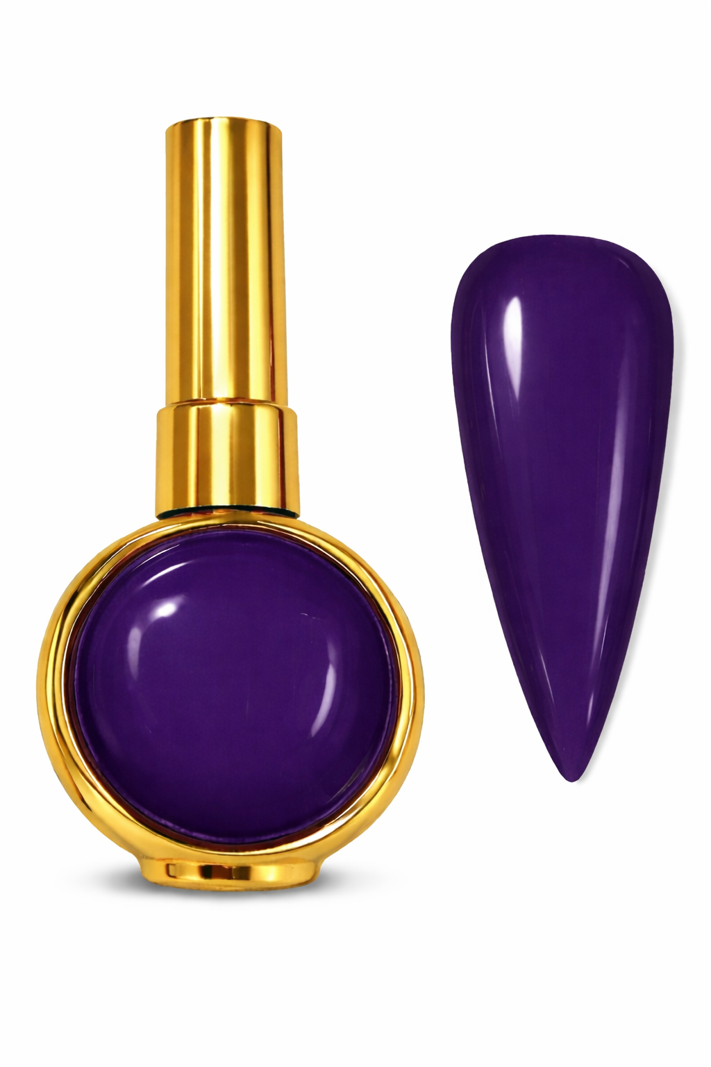 Beautiful Purple Nail polish Gel
