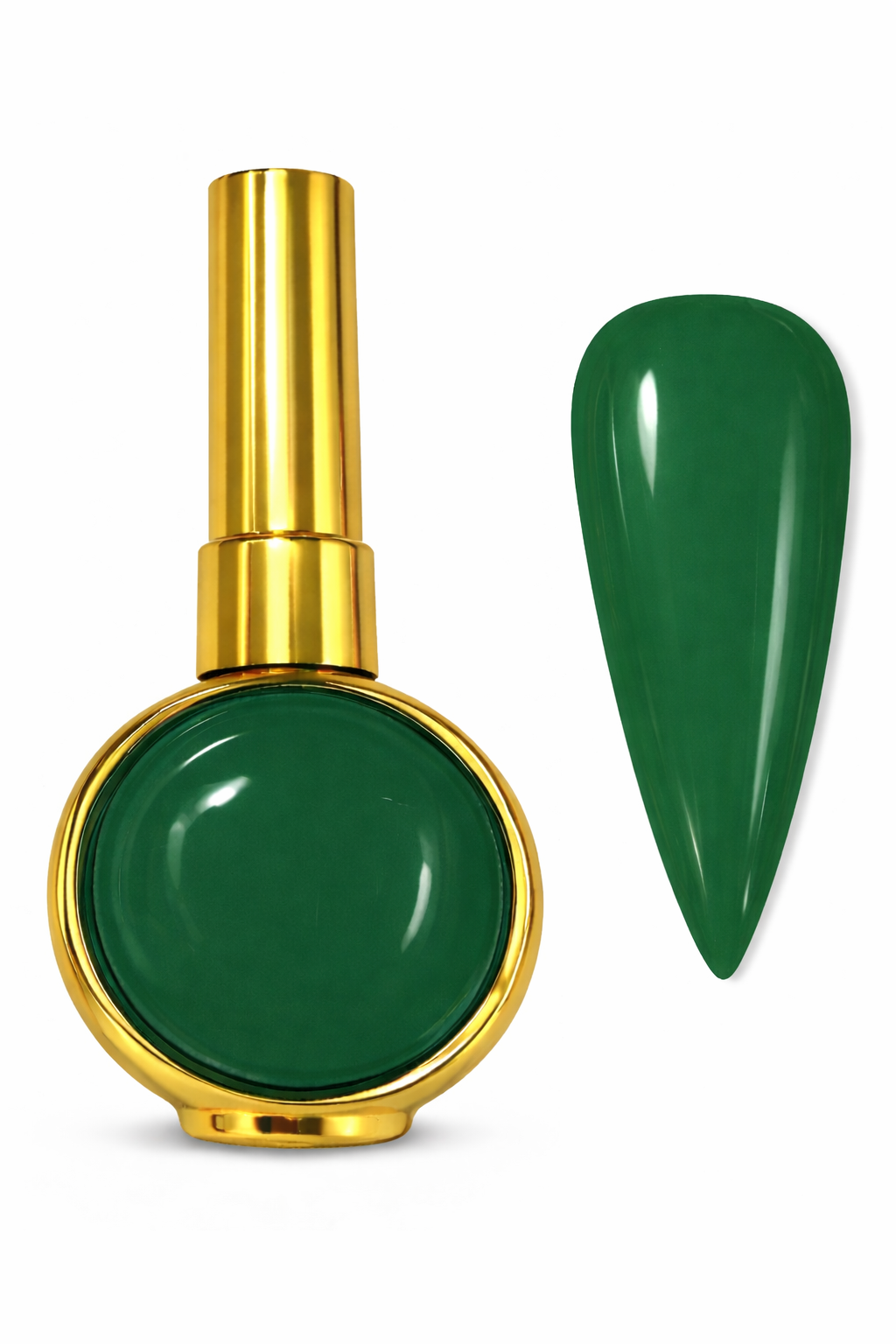 Bold Green Polish Gel