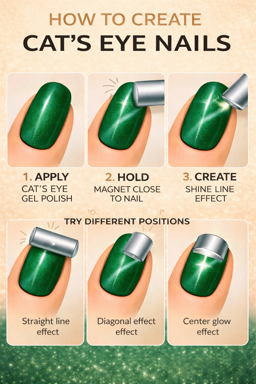 Bold Green Polish Gel