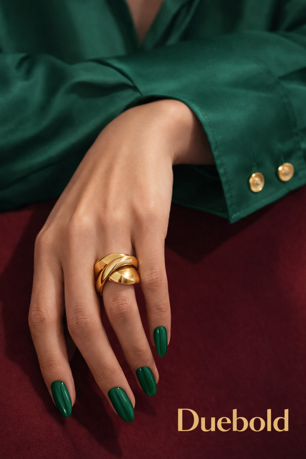 Bold Green Polish Gel