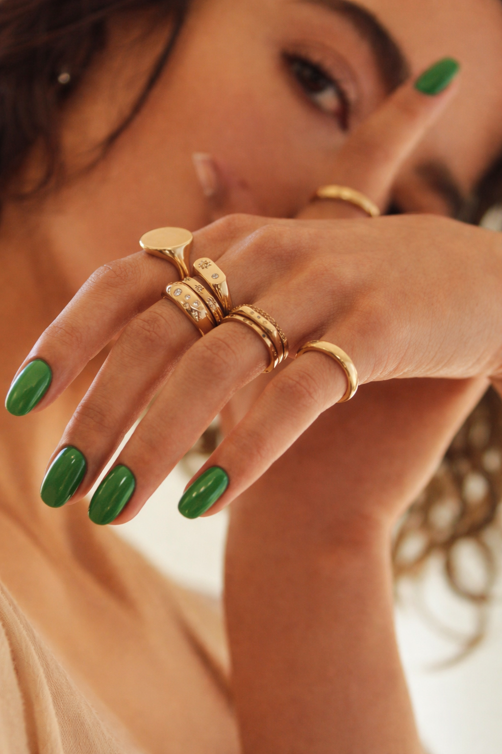 Emerald Glow Polish Gel