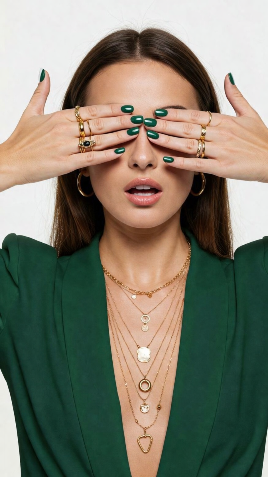 Bold Green Polish Gel