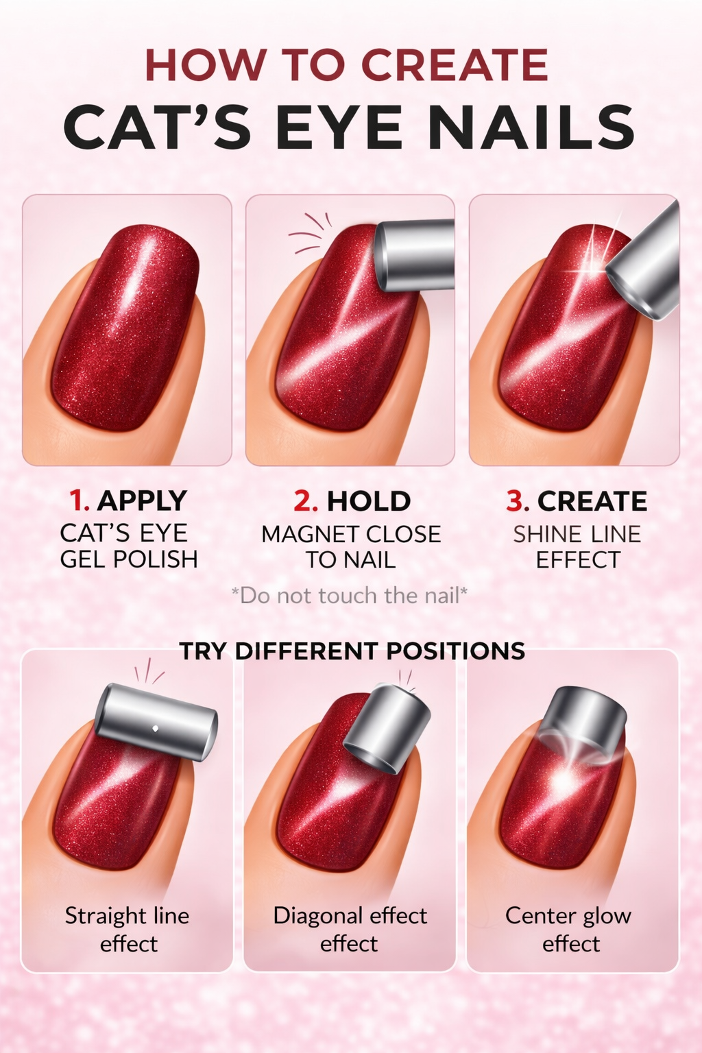 Maroon Red Nail Polish Gel