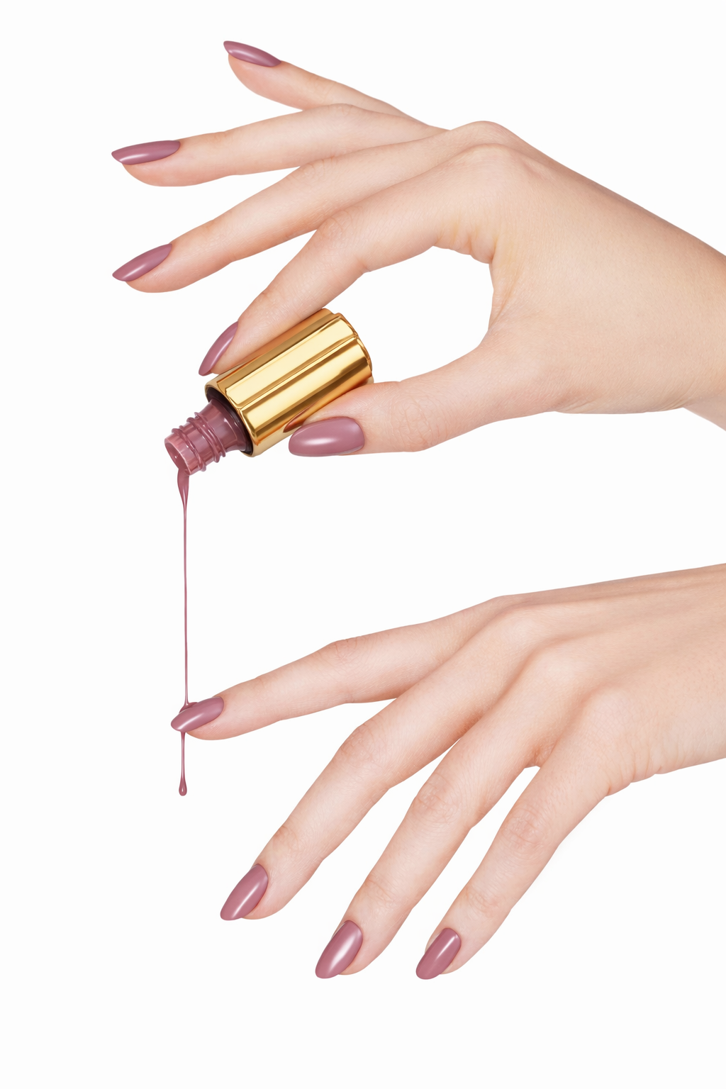 Brownish Pink Nail Polish Gel