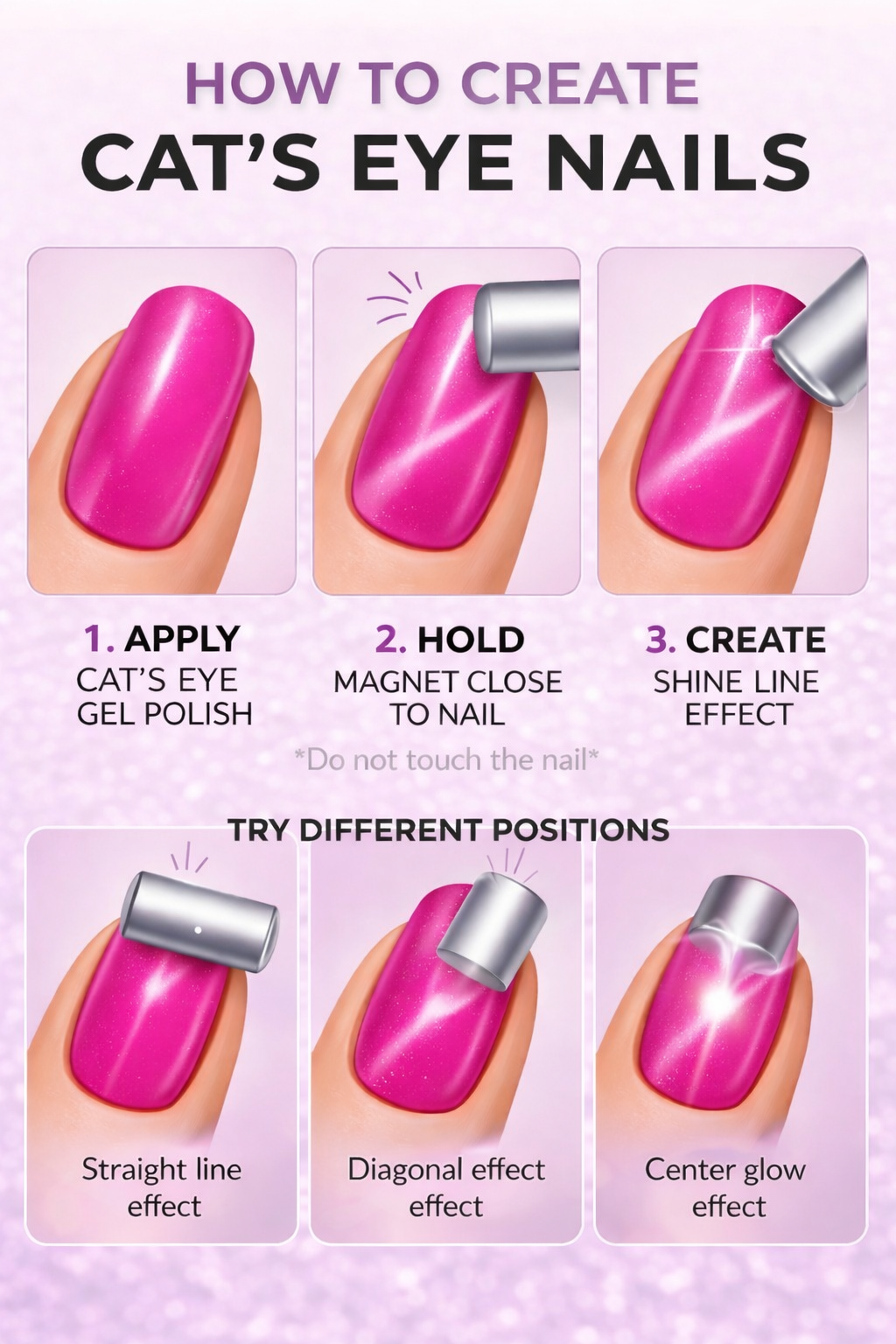 Funky Pink Nail Polish Gel