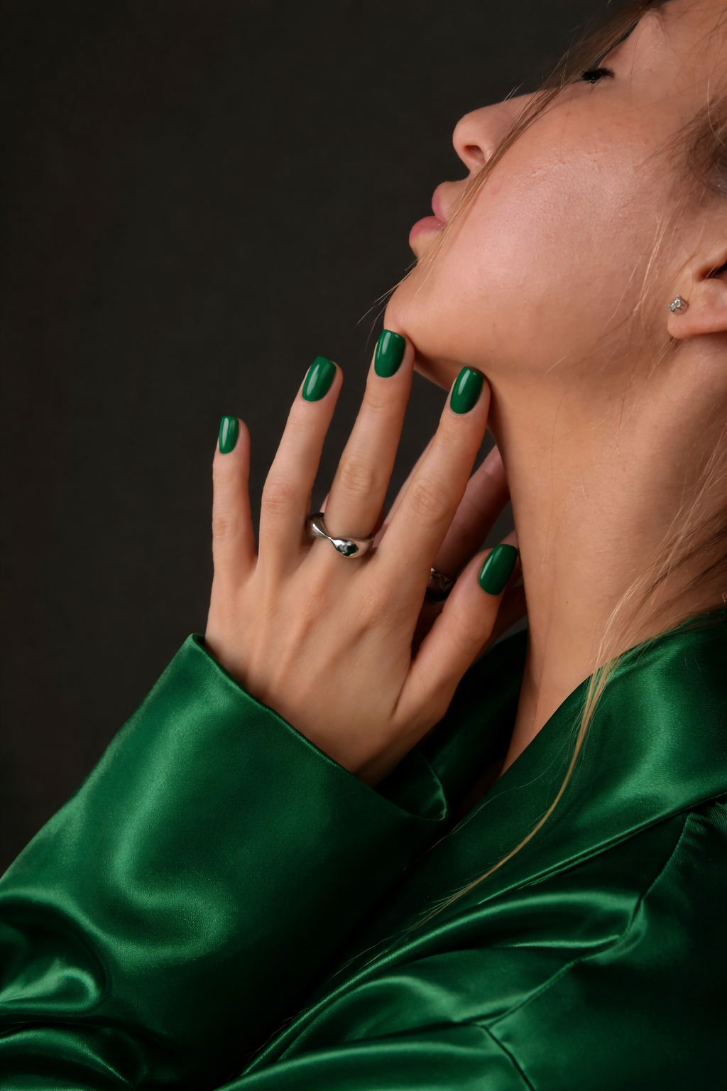 Bold Green Polish Gel