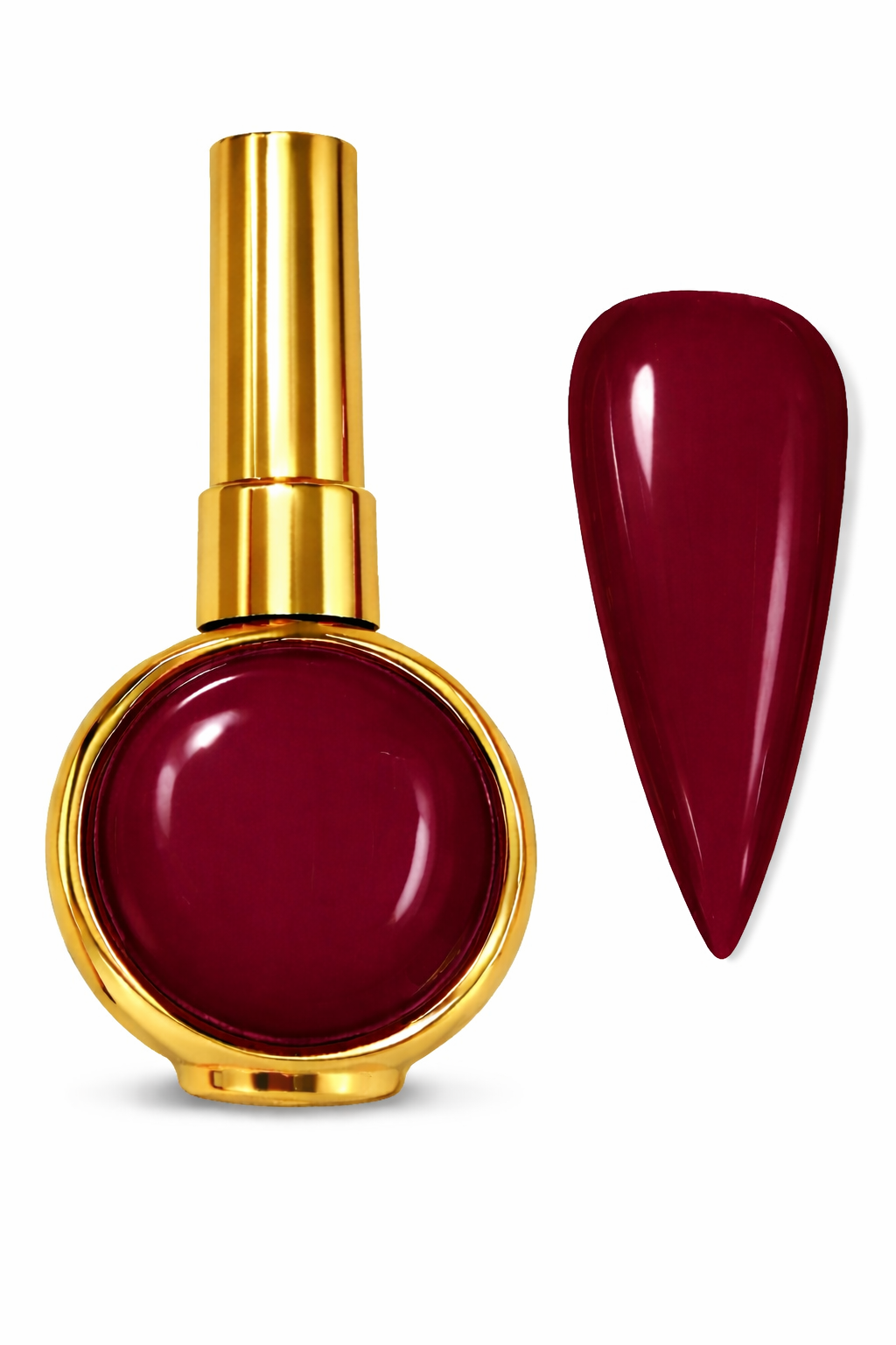 Maroon Red Nail Polish Gel